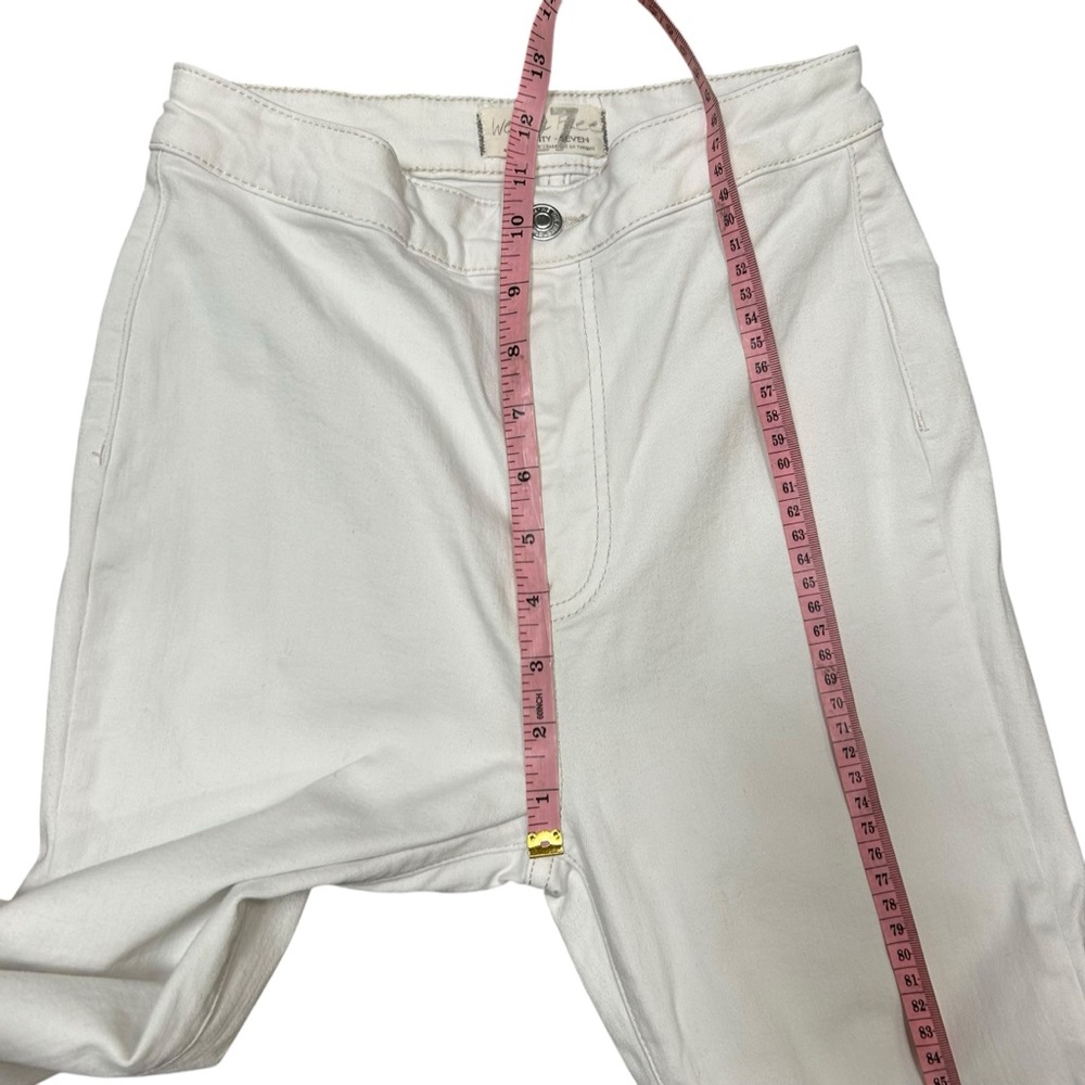 Free People float on white star ultra flare high rise jeans size 27 festival 70s - Picture 7 of 11